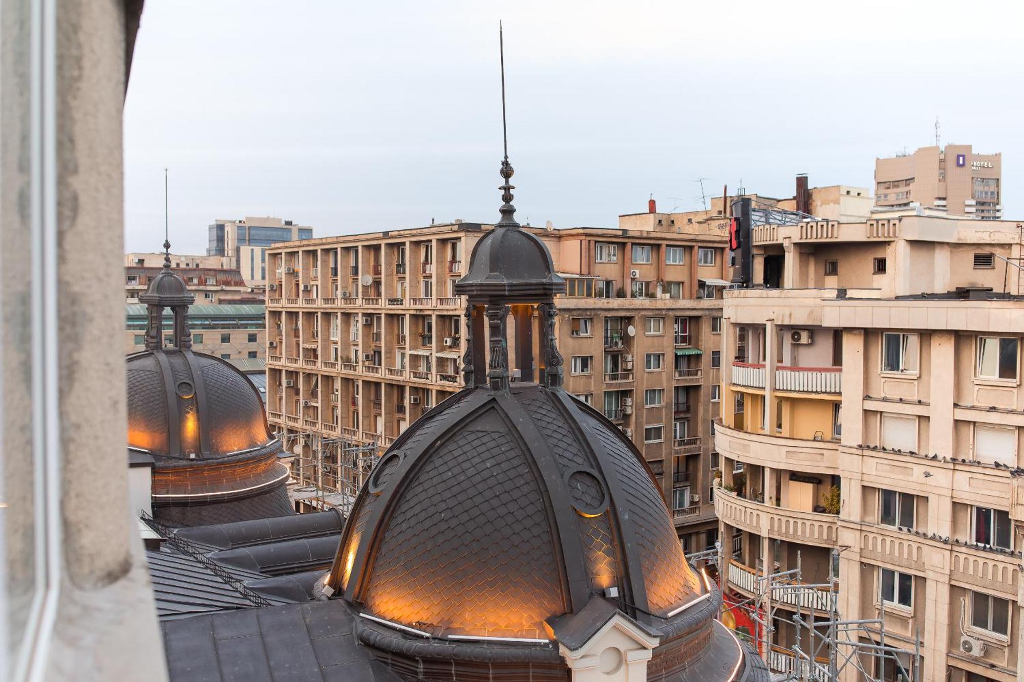 Royalty Apt With City Views On Calea Victoriei Бухарест Екстер'єр фото